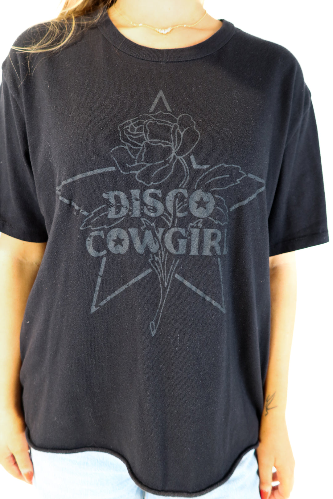Howdy Gorgeous "Disco Cowgirl" T-Shirt (L)*