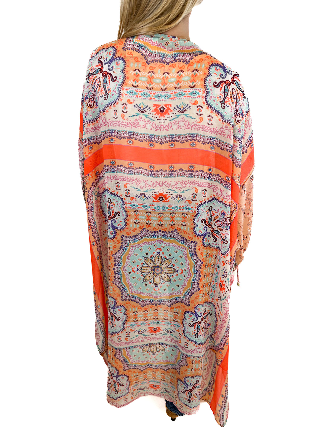 Gimmicks Kimono Sheer Printed  (S)