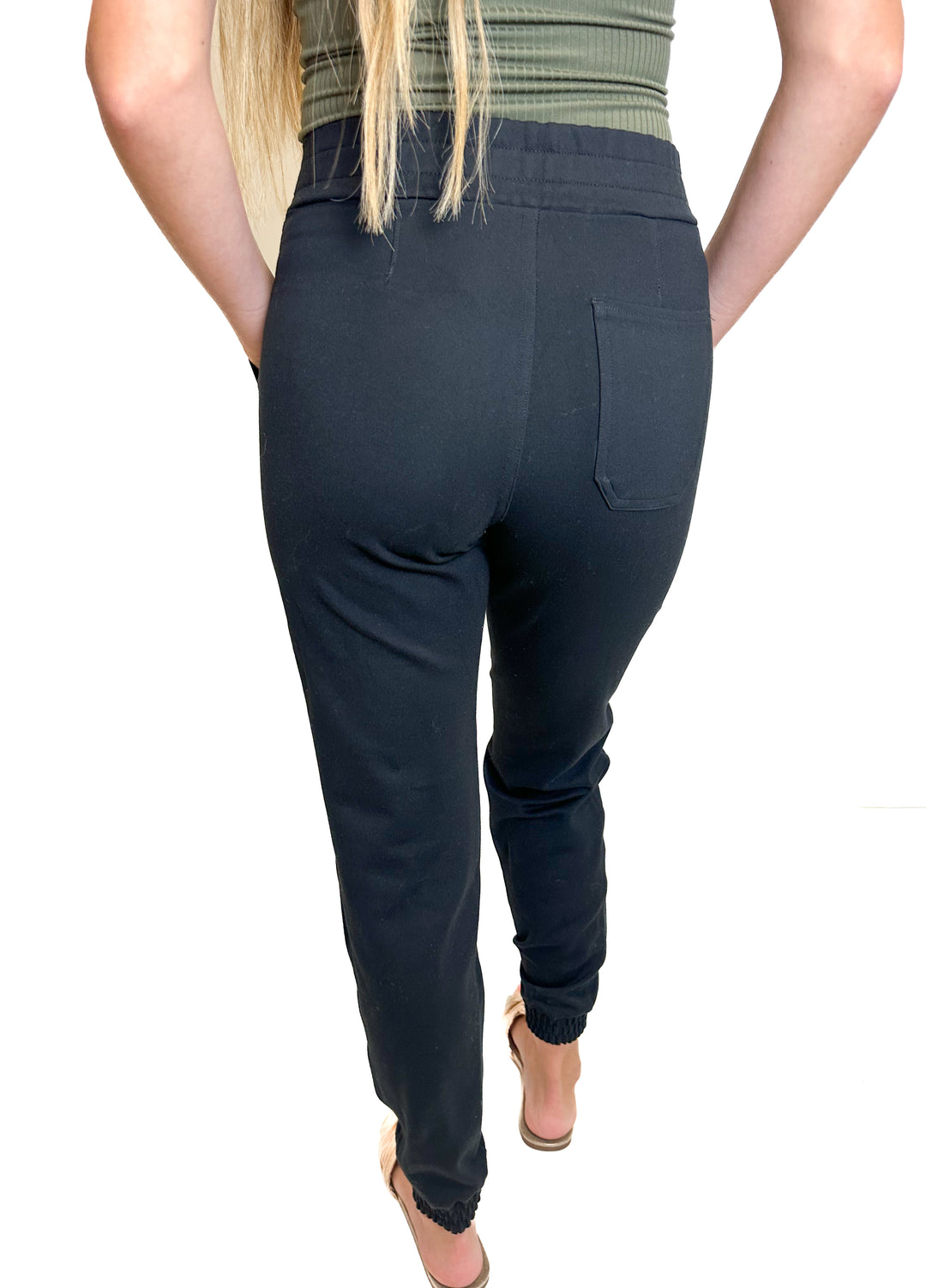 Spanx Black Tapered Pants (XS)