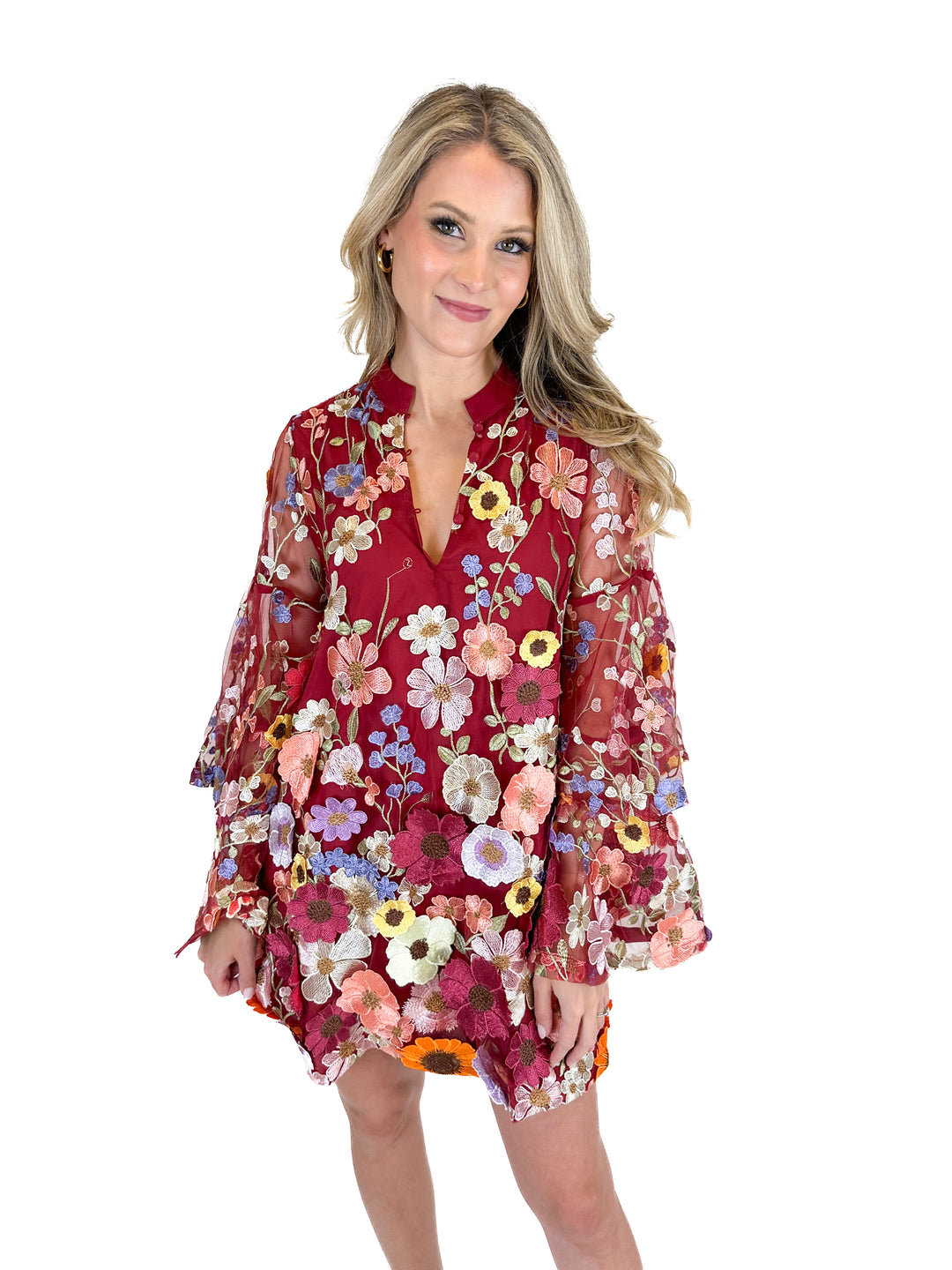 Buddy Love Floral Mini Dress (XS)