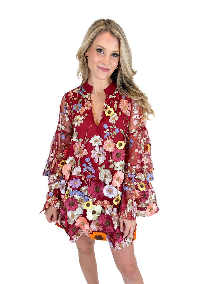 Buddy Love Floral Mini Dress (XS)