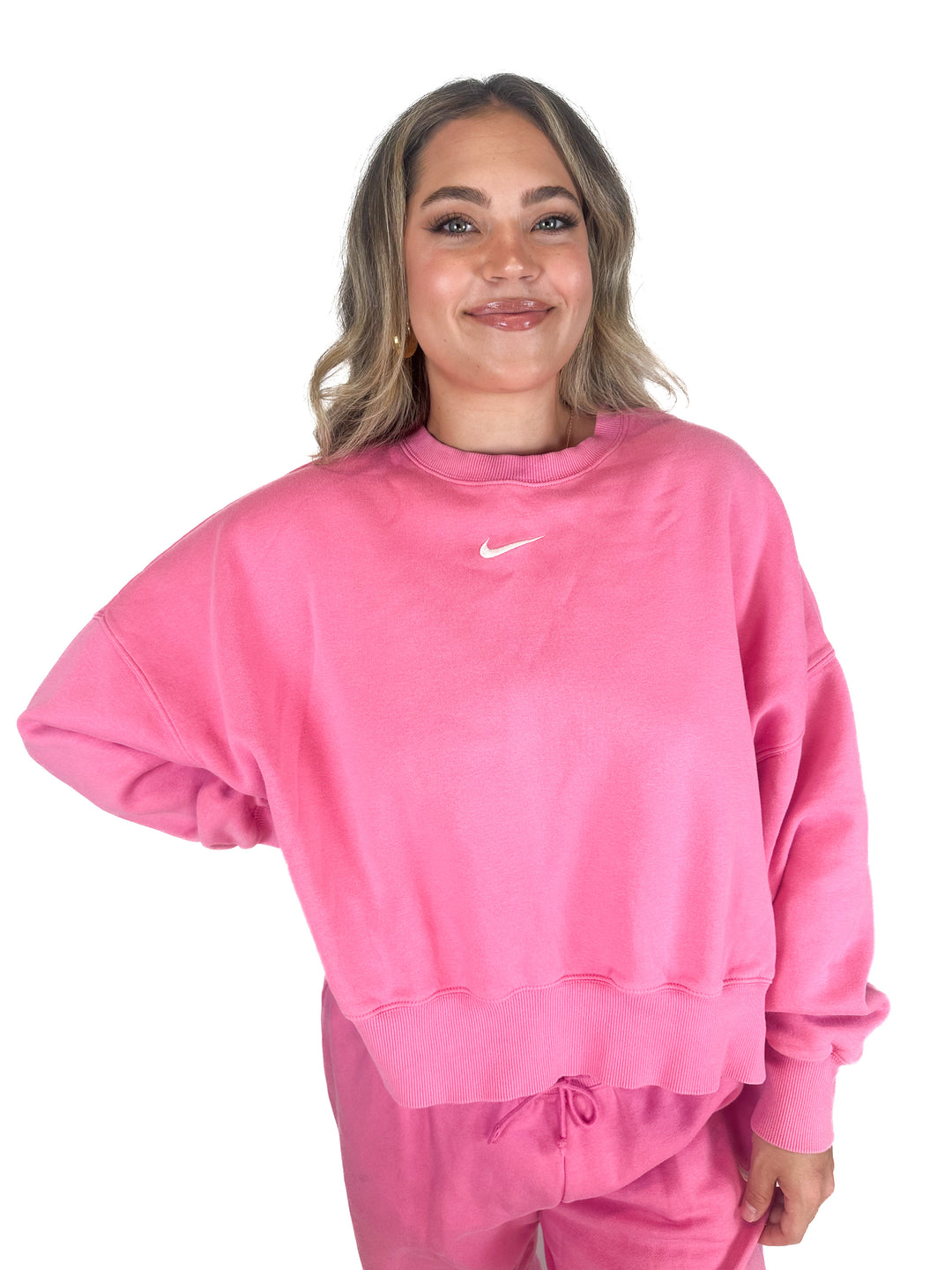Nike Pink Sweatshirt (M)