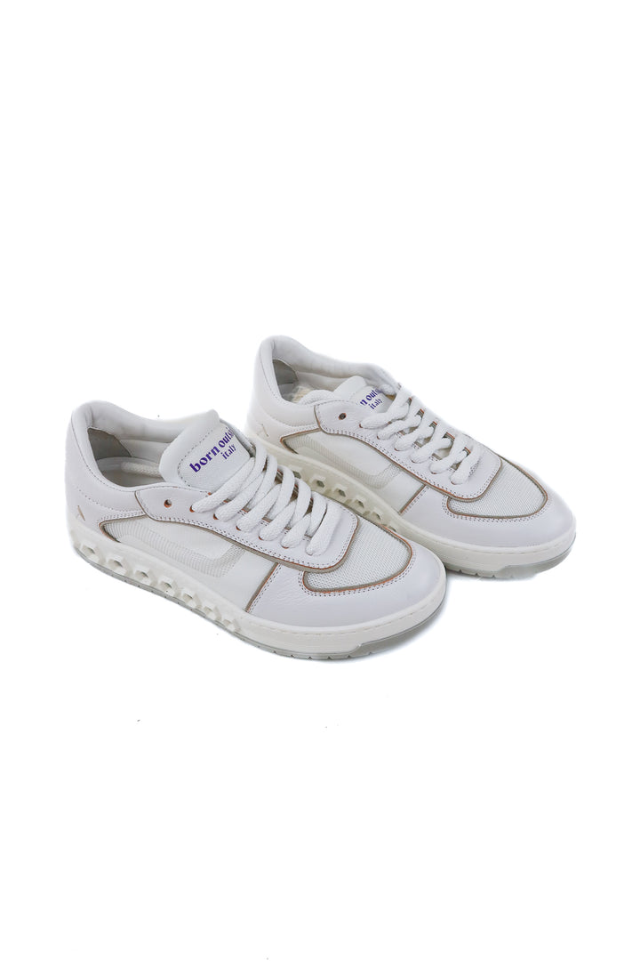 born outside white sneakers NWOT (39; retail $330)