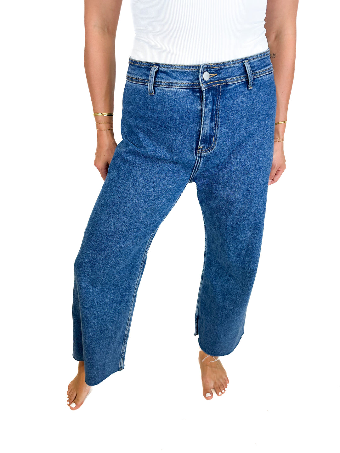 Cupshe Wide Leg Jeans (L)