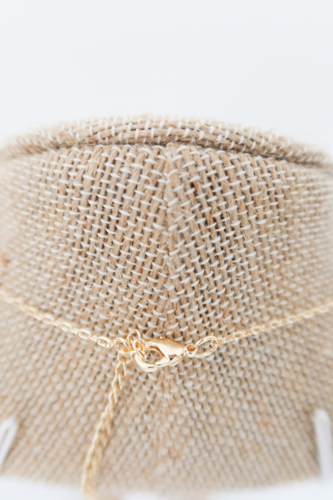 milan chiva gold earring and necklace set (retail $25)
