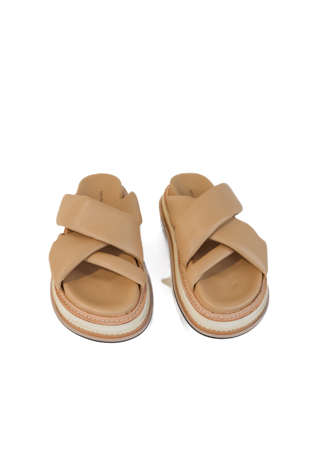 free people platform cloud sandals (8.5; retail $128)