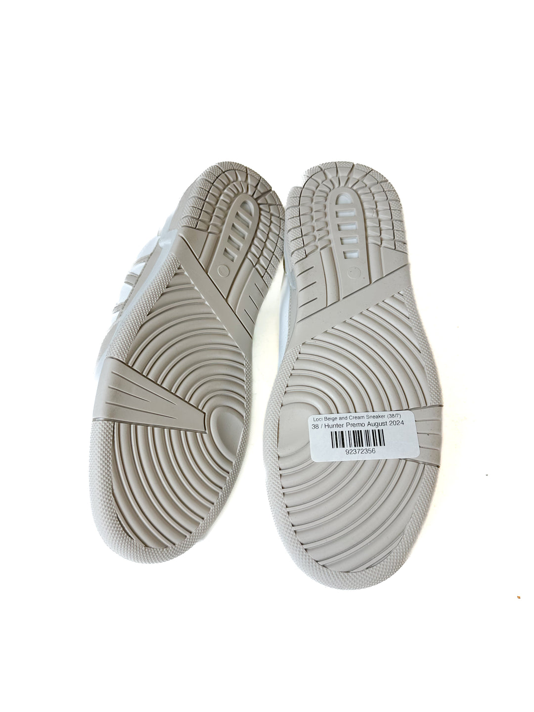 Loci Beige and Cream Sneaker (38/7)