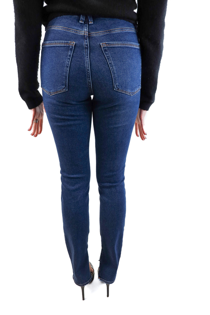 Good American "Good Waist Crop" Jeans (27; retail $129)