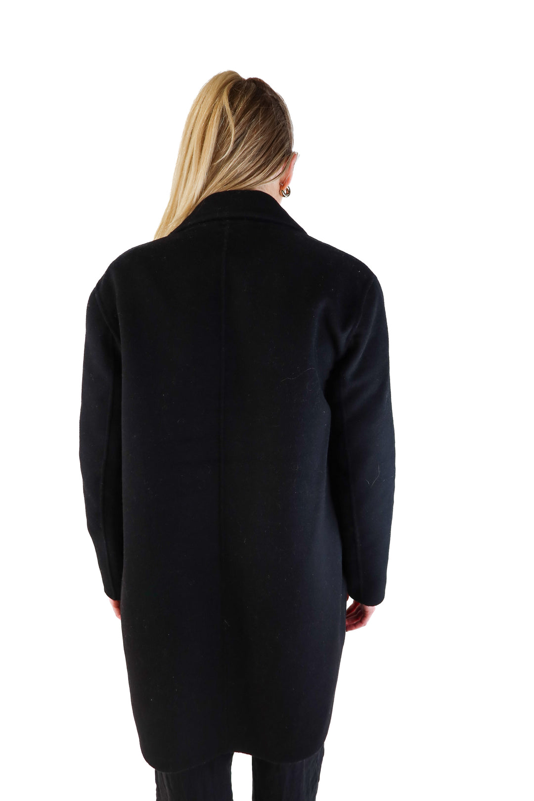 Gap black wool jacket (xs)