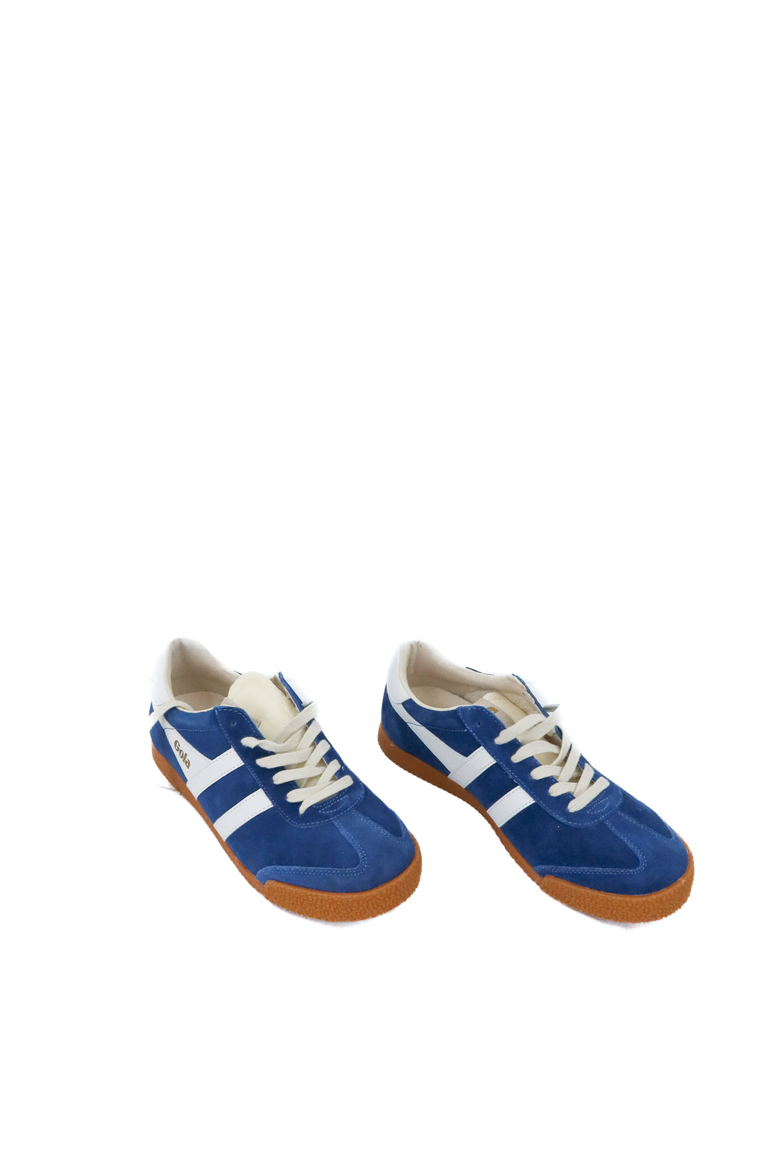 gola blue suede sneaker (9; retail $120)