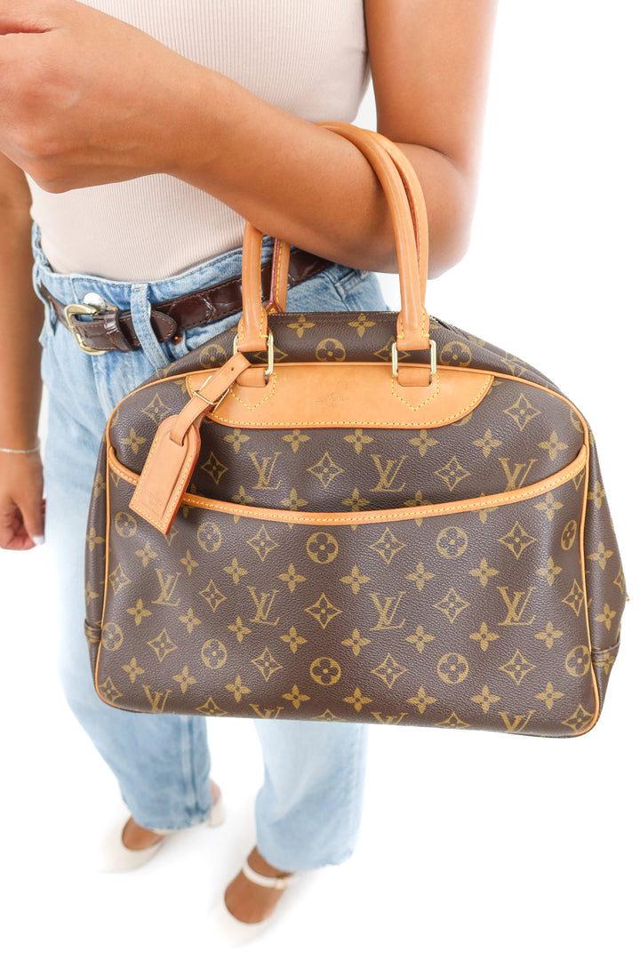 Louis Vuitton vintage Deauville monogram tote
