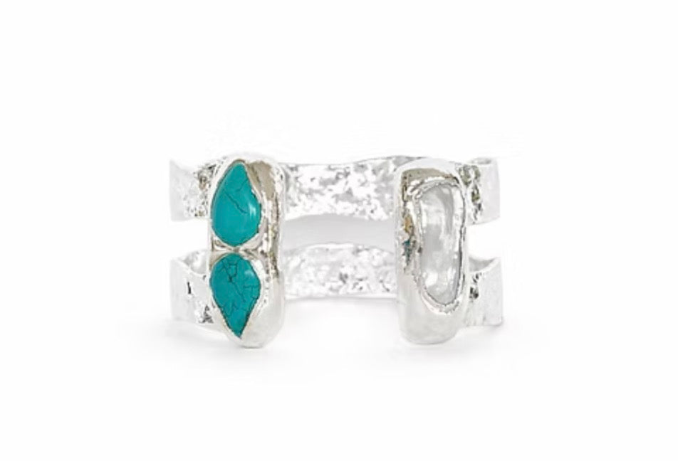 Easton Elle dove double cuff