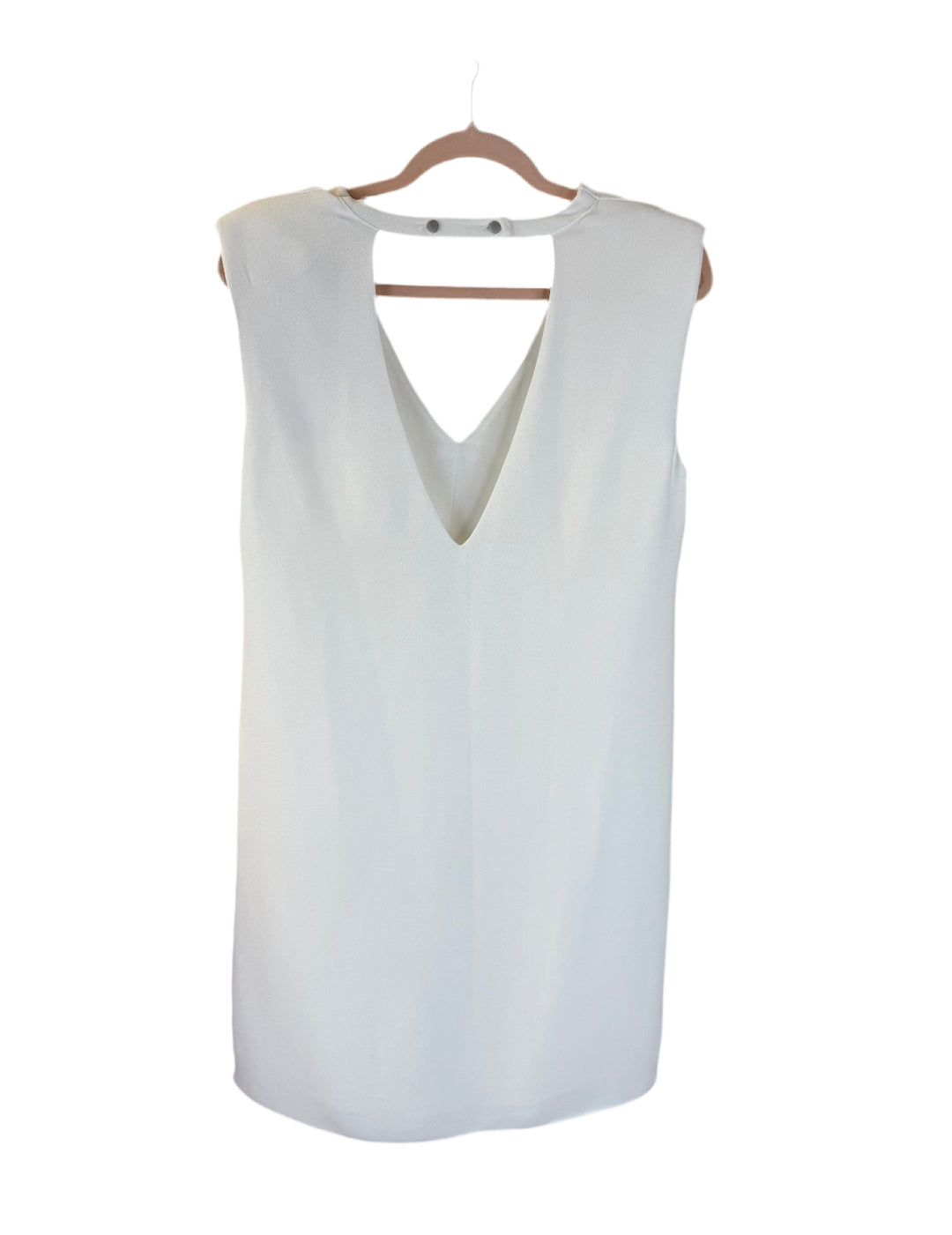ikks white sleeveless dress NWT (36; retail $206)