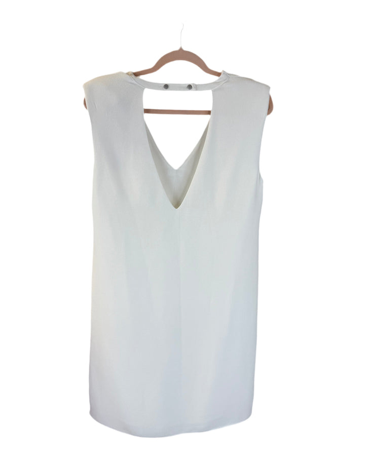 ikks white sleeveless dress NWT (36; retail $206)