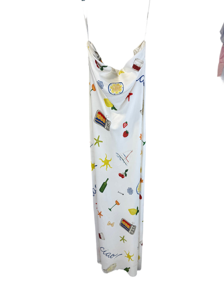 For love and lemons vacation strapless maxi dress (s; retail $289)