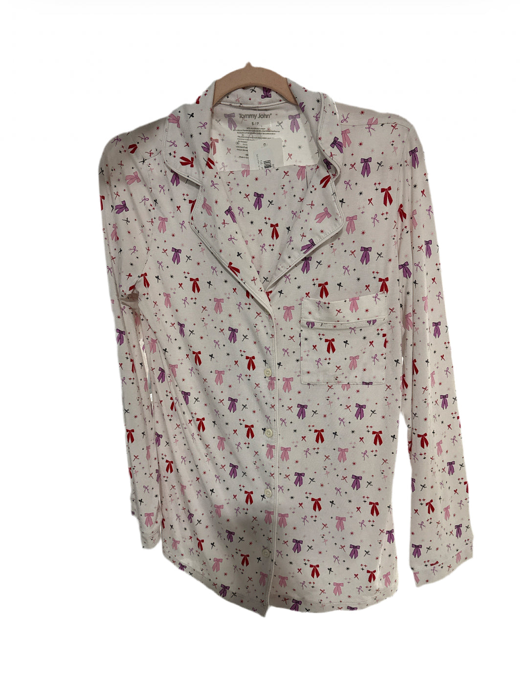 SOLD: Tommy John Bow Pajamas (S; retail $136)