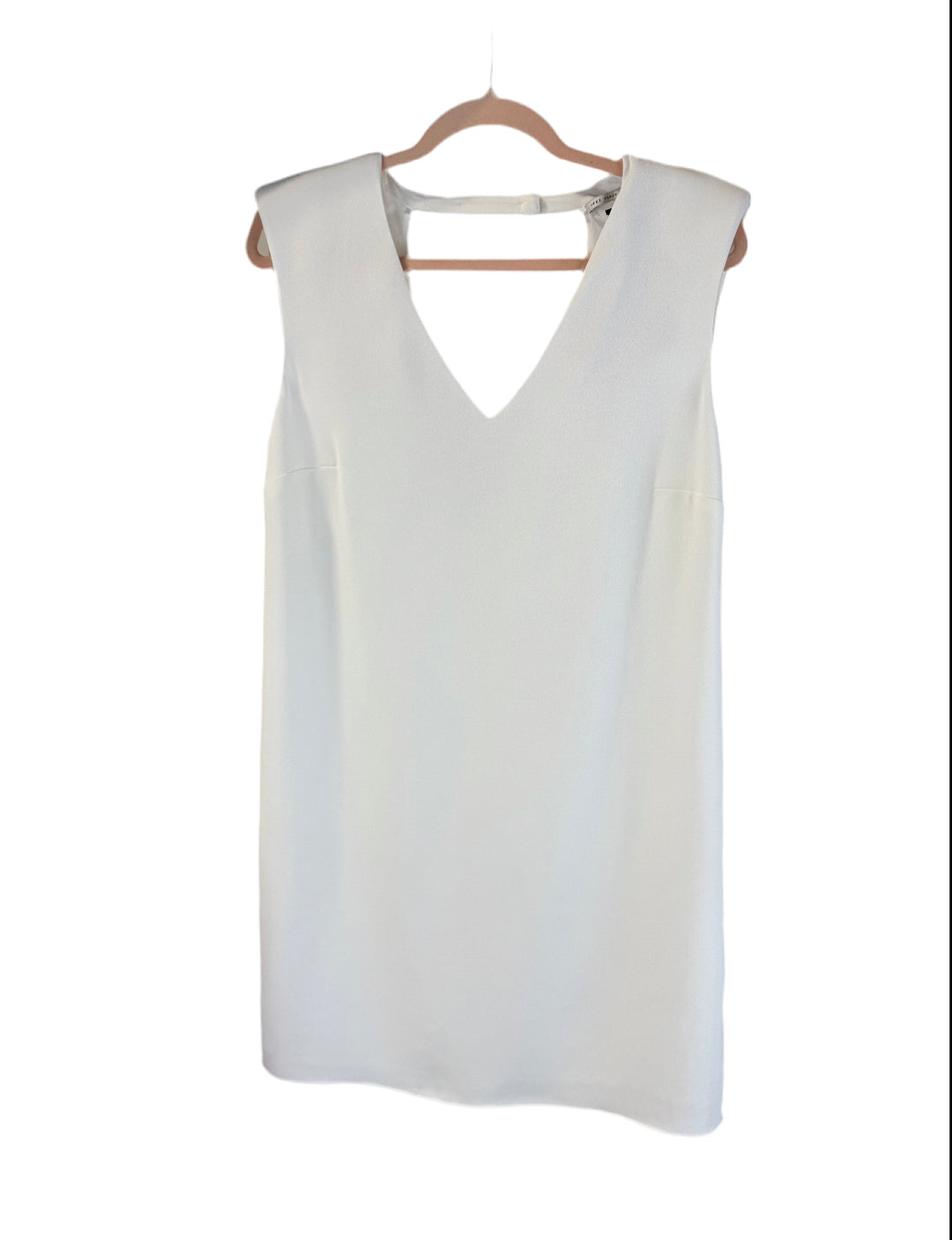 ikks white sleeveless dress NWT (36; retail $206)