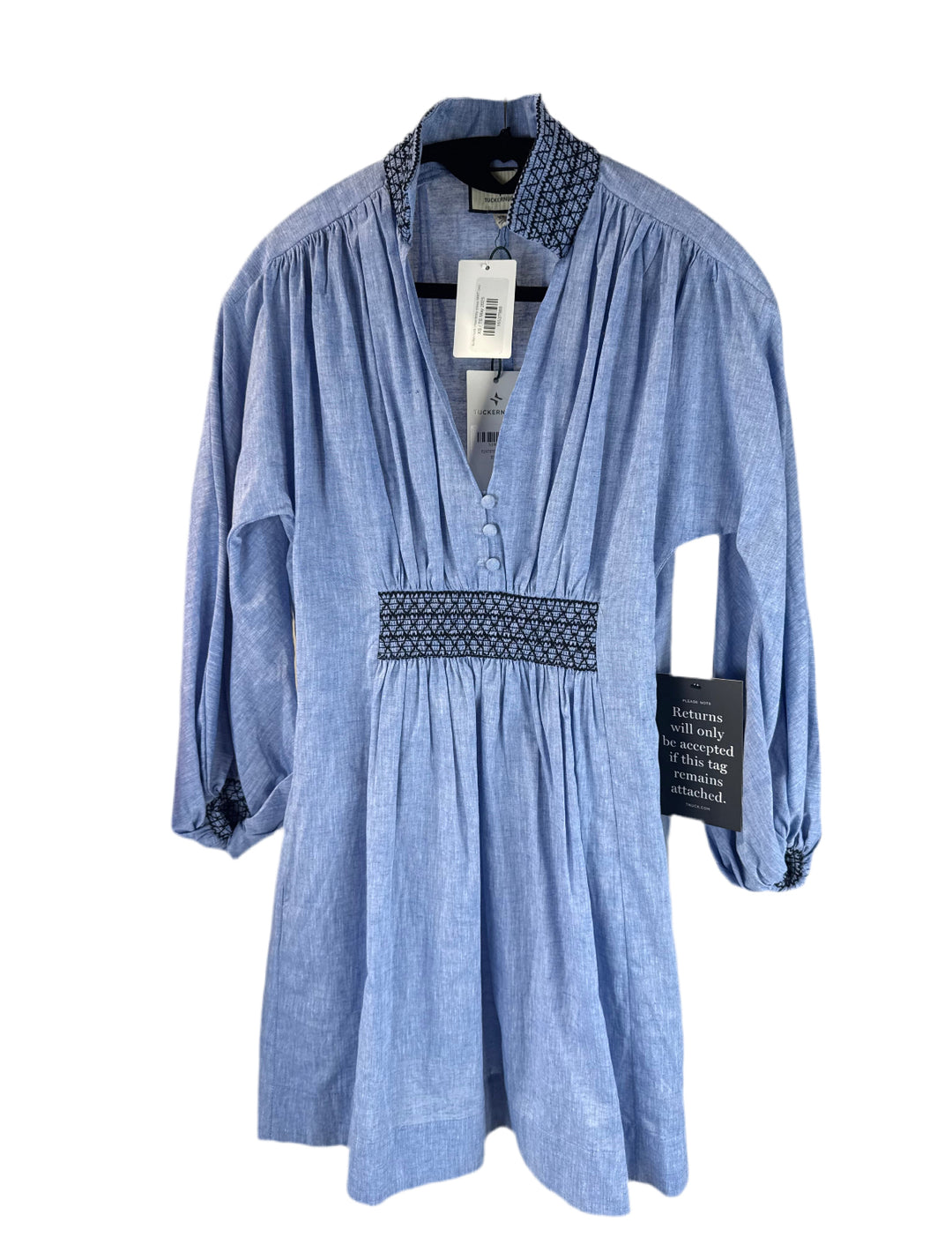 tuckernuck chambray dress NWT (xs)