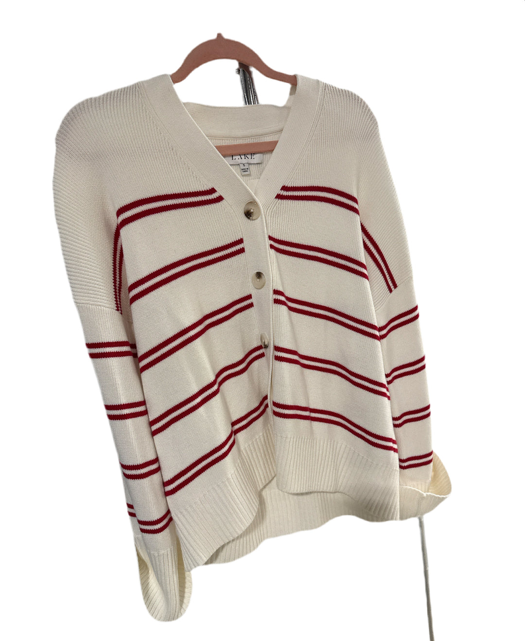 SOLD: Lake Striped Cardigan (S; retail $178)