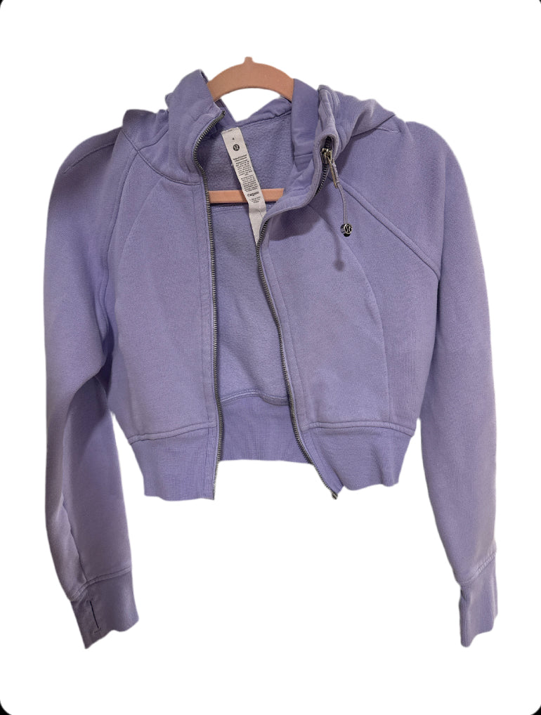 SOLD: lululemon lilac cropped zip up (4)