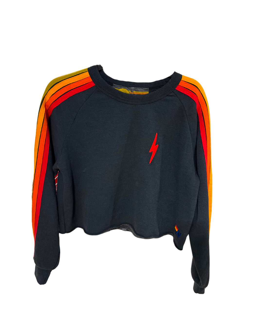 SOLD: aviator nation cropped hoodie (m; retail $166)