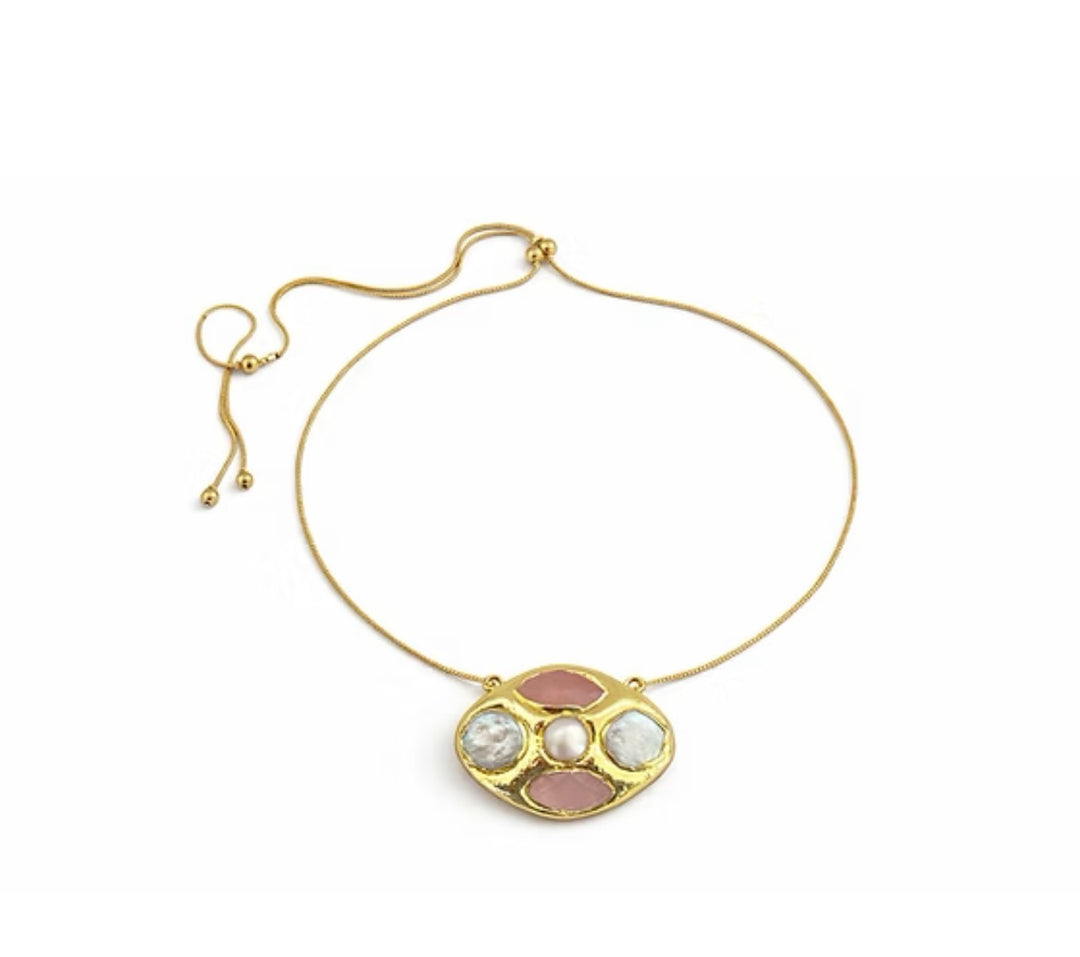 Easton Elle Halo slip necklace