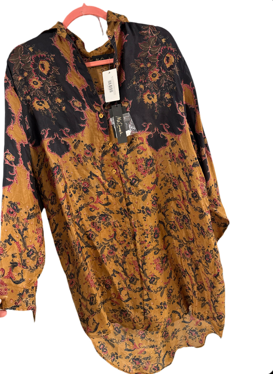 SOLD: Mes demoiselles paisley shirt/ dress (FR34/ US4; retail $346)