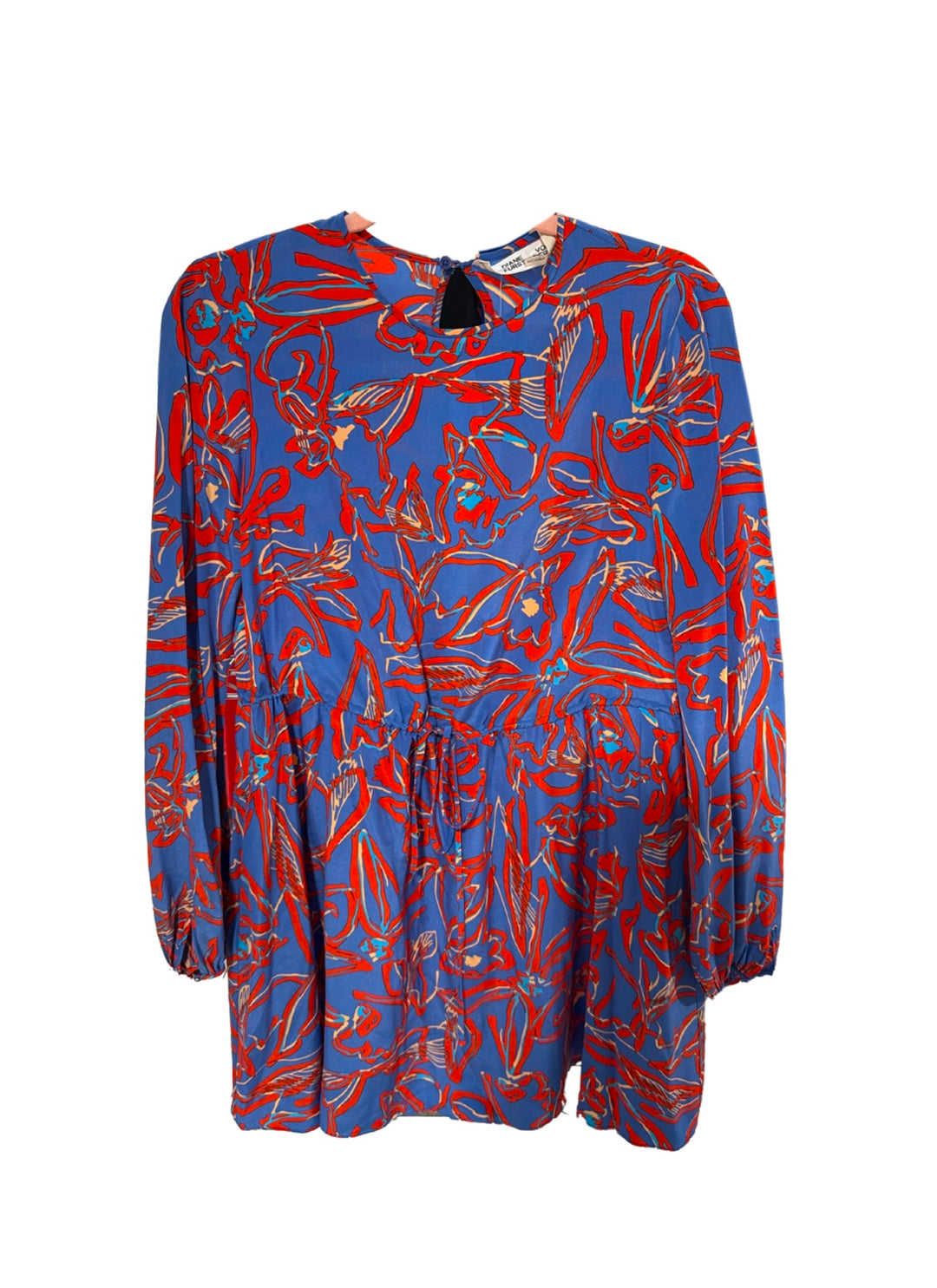 Diane von Furstenberg silk printed mini dress (est. retail $495)