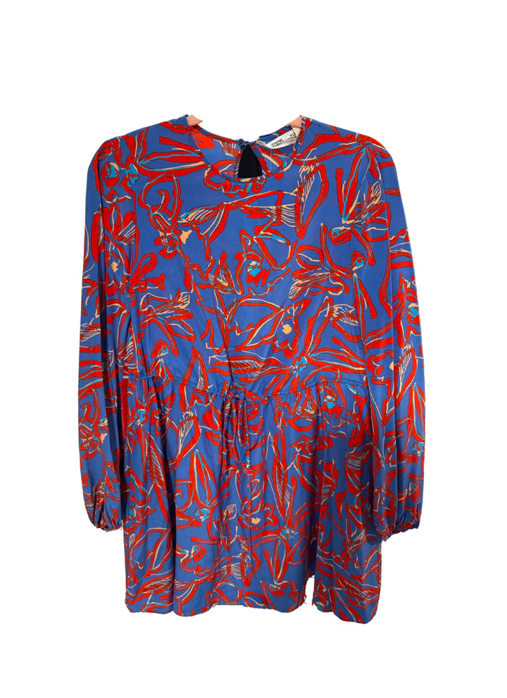 Diane von Furstenberg silk printed mini dress (est. retail $495)
