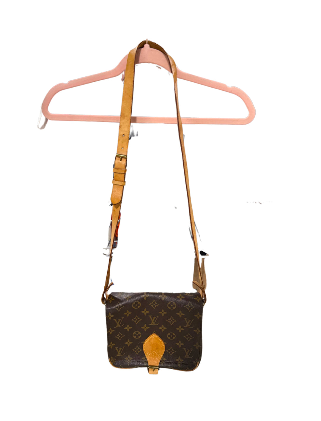 SOLD: Louis Vuitton Cartouchiere Shoulder Bag MM (vintage)