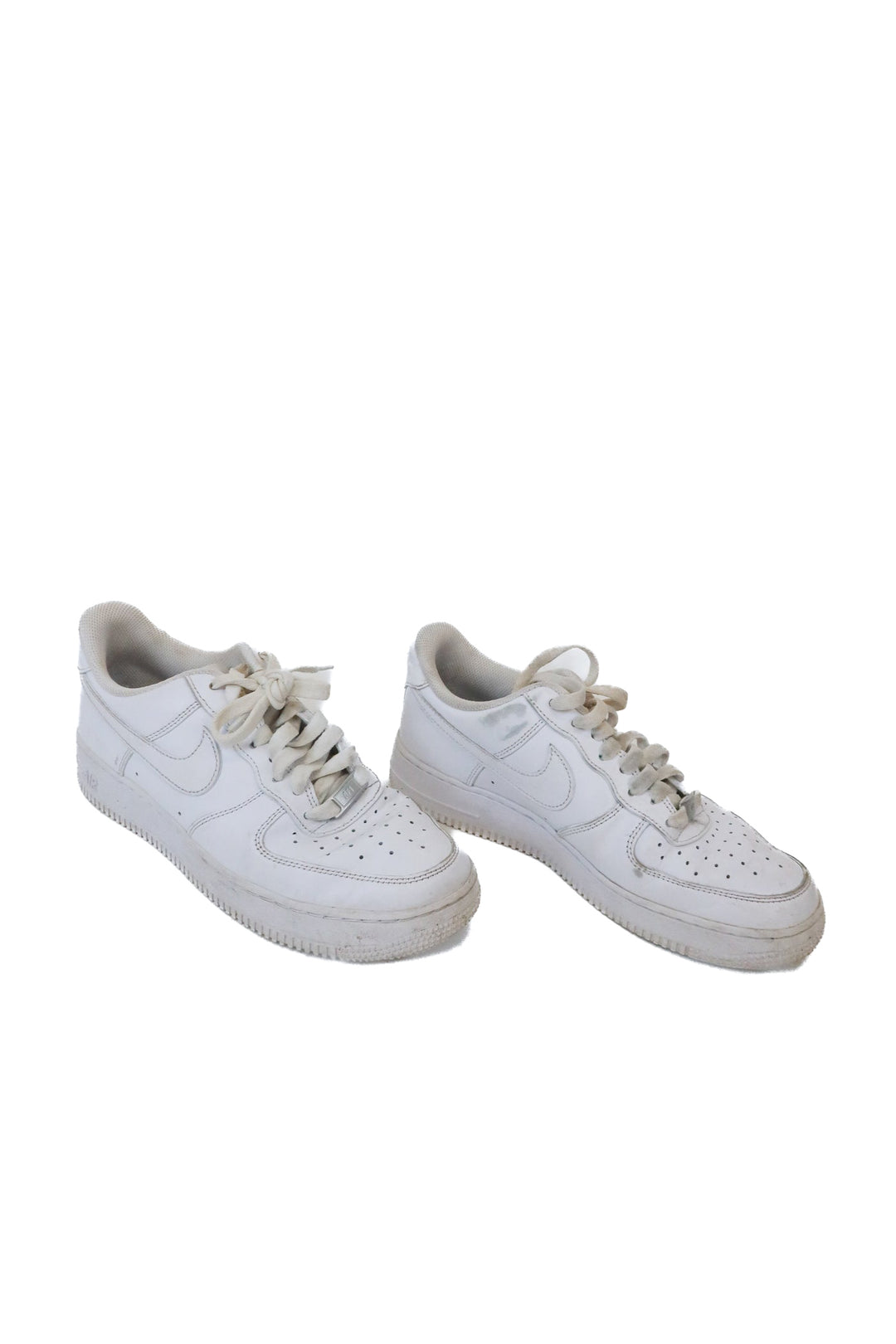 Nike White Air Force One Sneakers (9; retail $115)