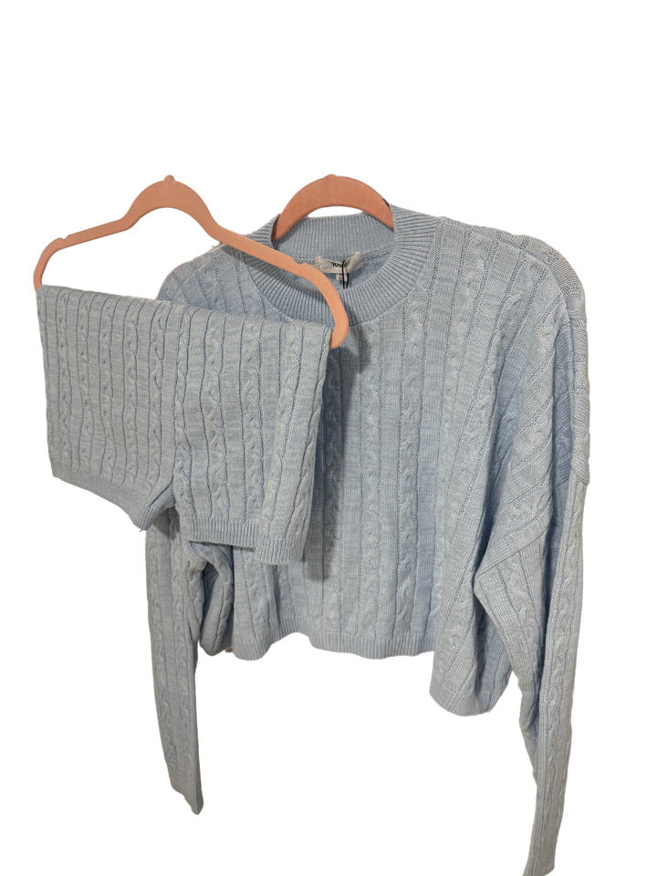 Rahi Cotton Knit Set NWT (M; retail $134)