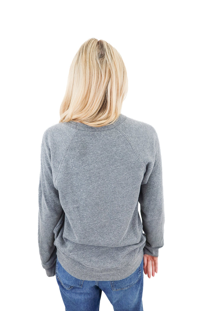 Living with Landyn Sunday In Nashville grey fleece sweatshirt (S)