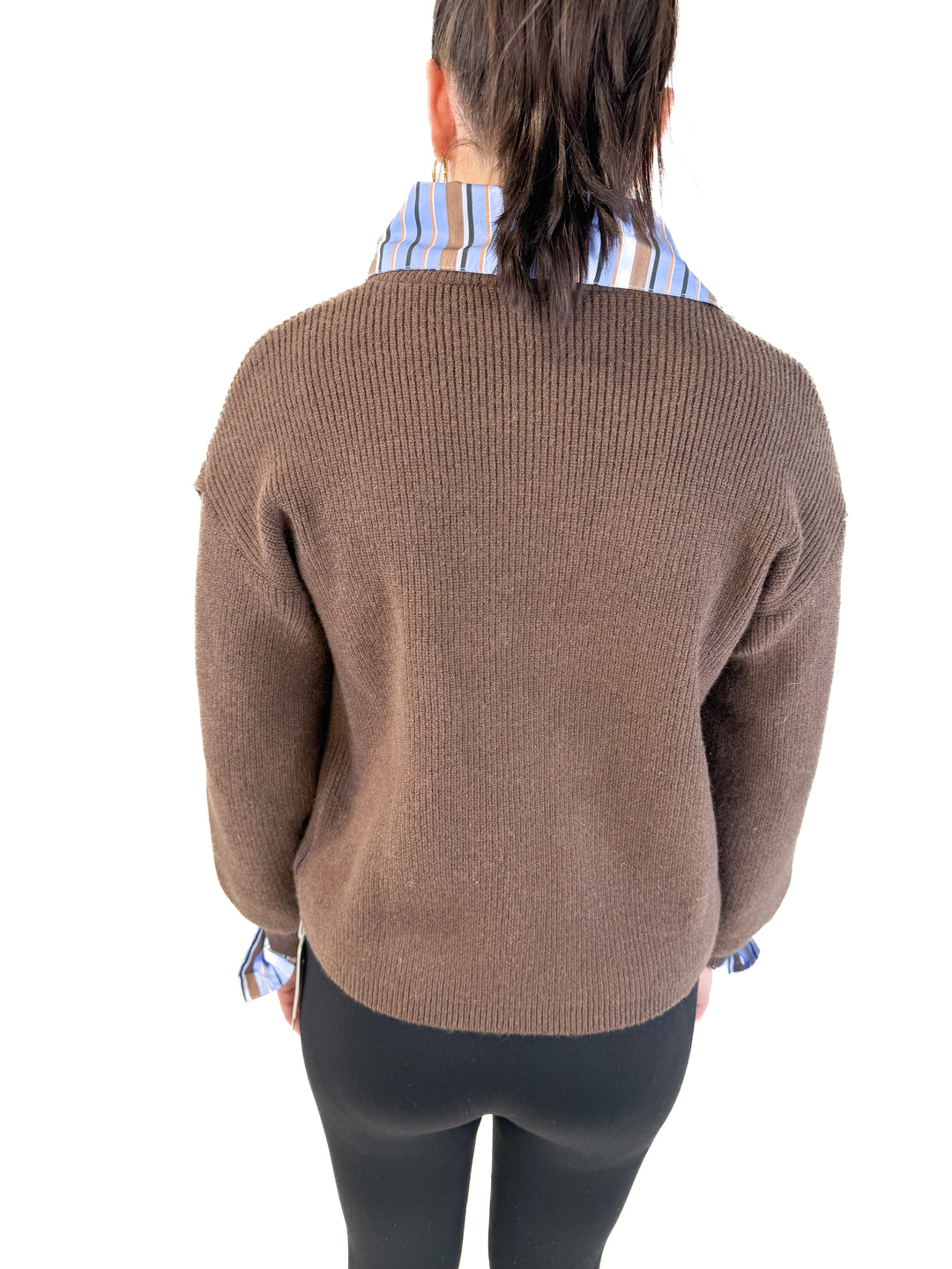 Commense 2 in 1 cutout sweater NWT (S; retails for $65)