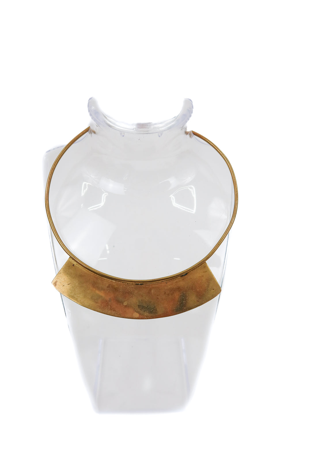 Gold choker necklace