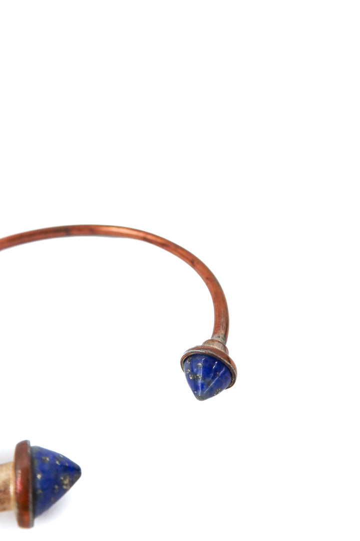 Antique gold cuff