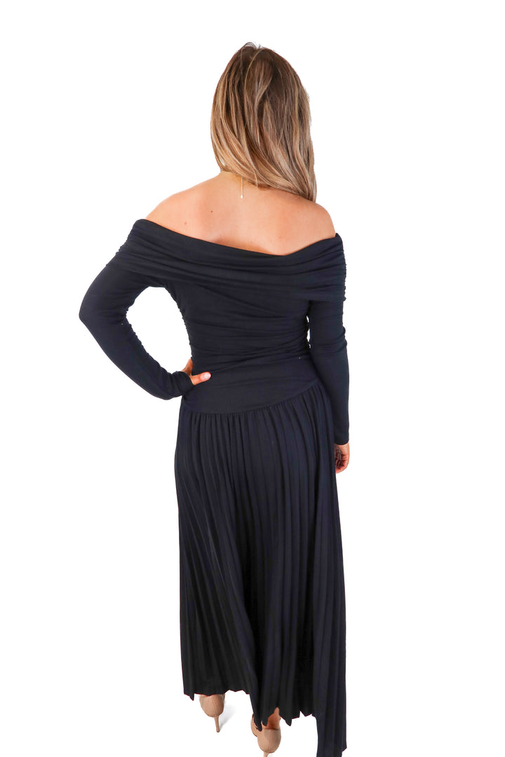 lioness black maxi dress NWT (M; retail $109)