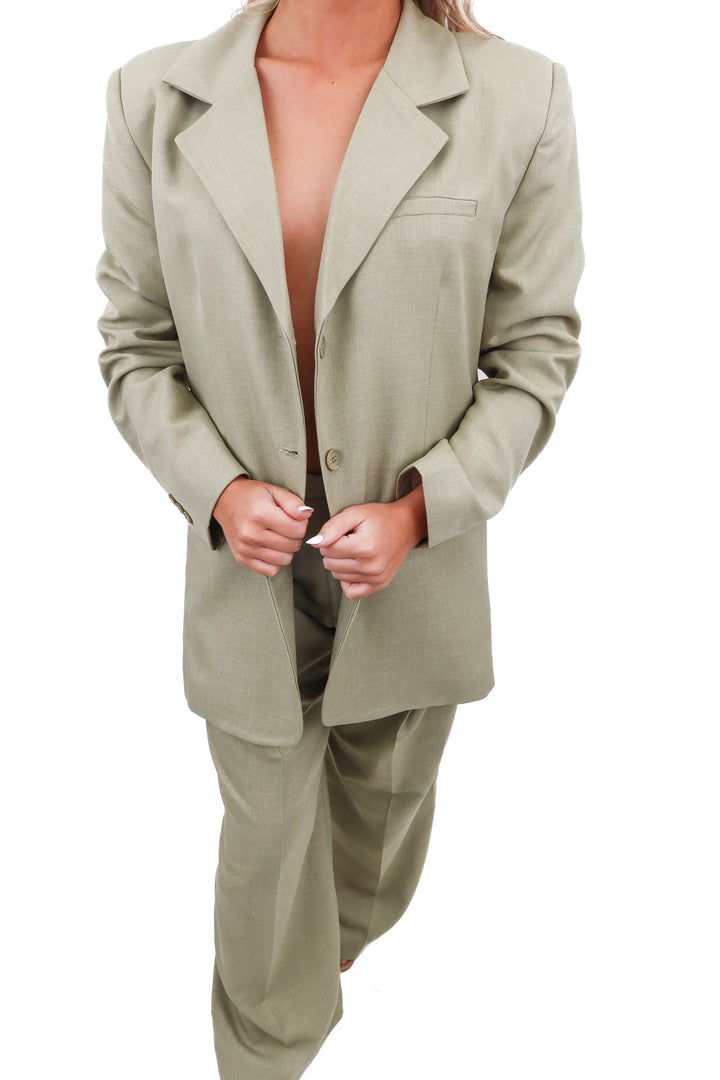 De Rococo green blazer set (2)