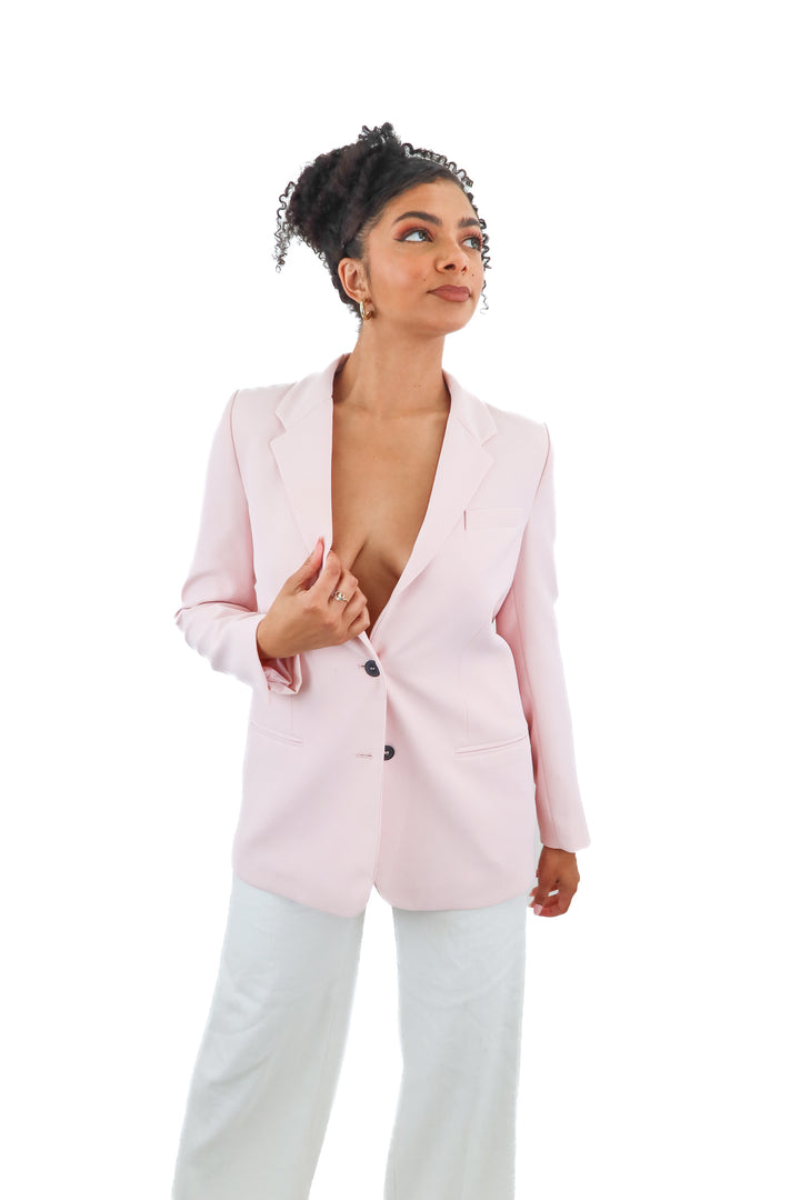 Zara pink oversize blazer (S)