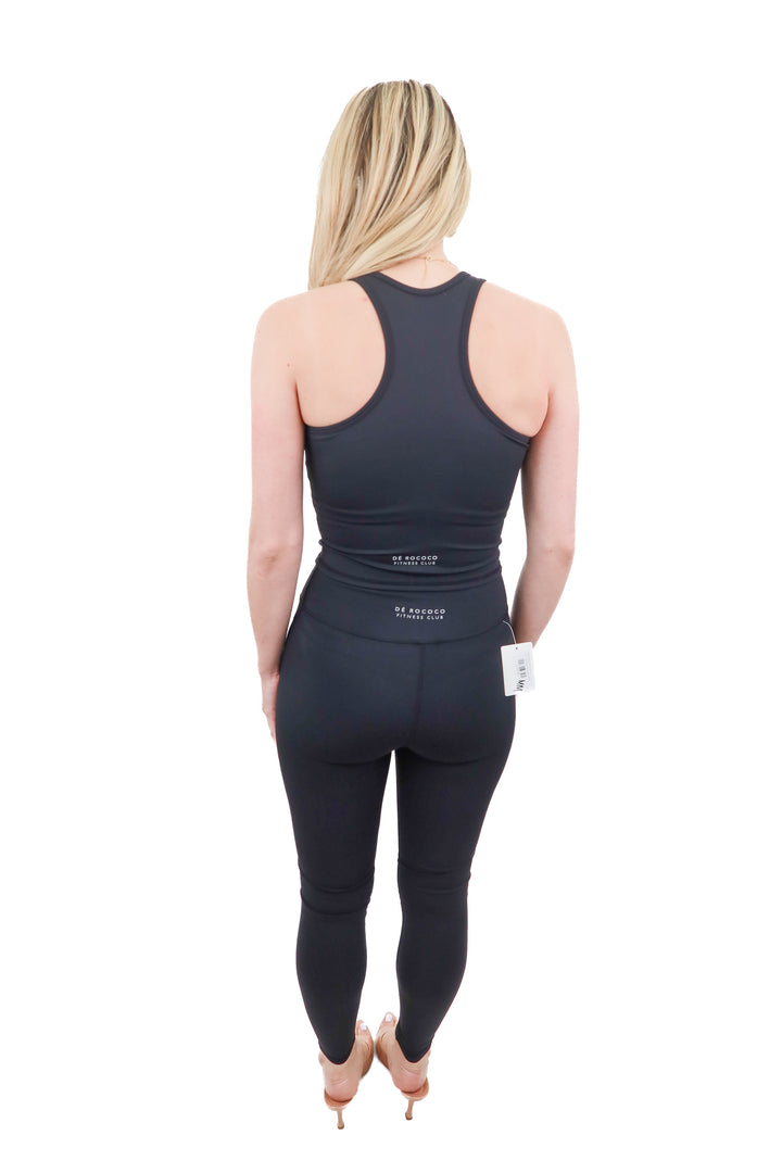 De Rococo black fitness set (S; retail $250)*