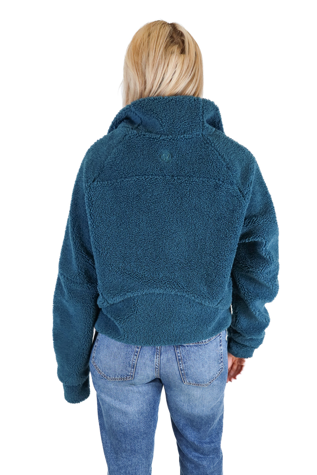 Lululemon Dark Green Teddy Pullover (M/L; retail $118)