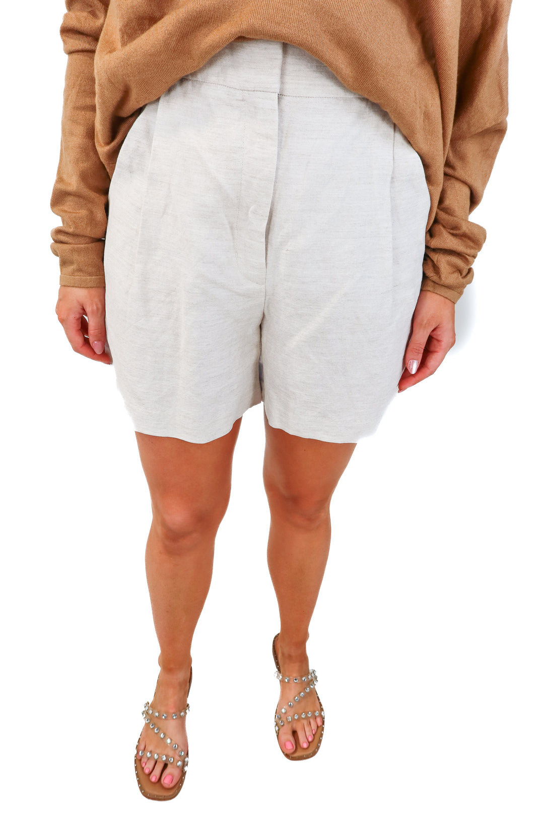 wilfred linen shorts (6; retail $88)