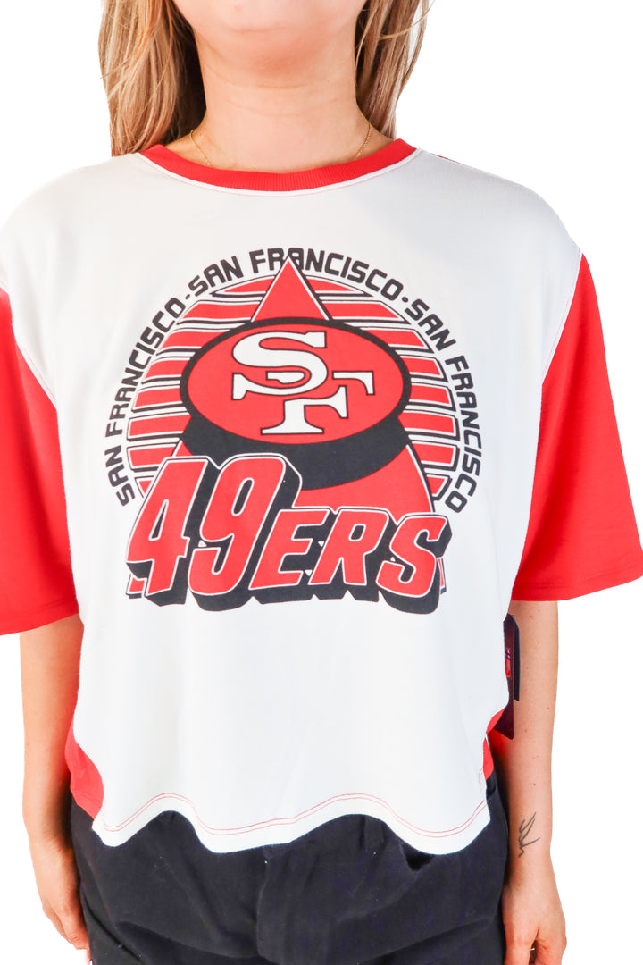 AUCTION junk food clothing red/white 49ers tee (XL) GAMEDAY- ends 5/20 at 8pm CT