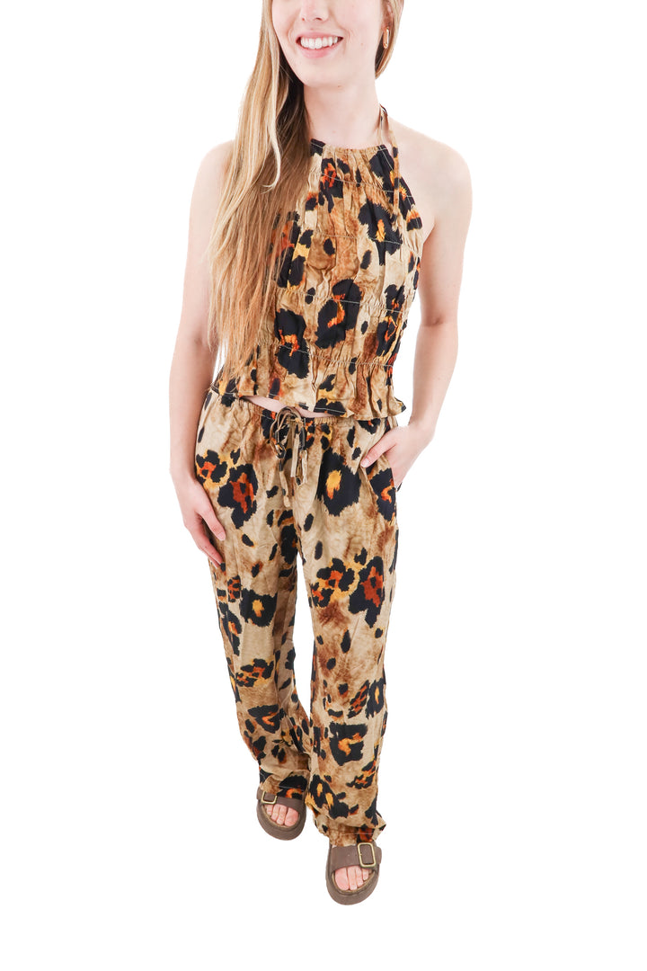 cupshe animal print set nwt (s)