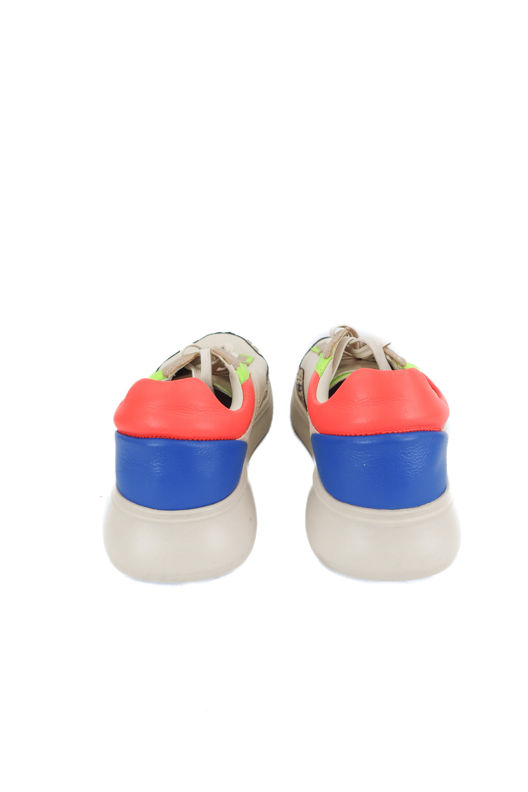 Hoff Rhine neon and snakeskin sneakers (37; retail $160)