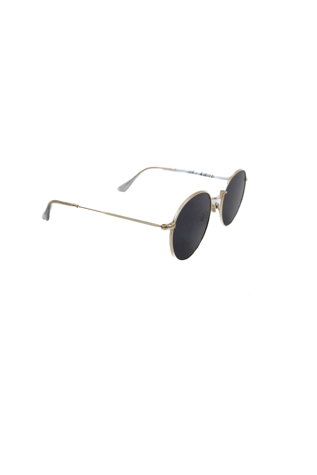 Sojos gold round sunglasses