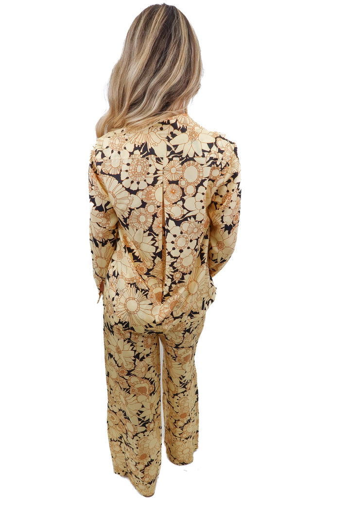 Rebecca Taylor silk floral set (XS; retail $525)