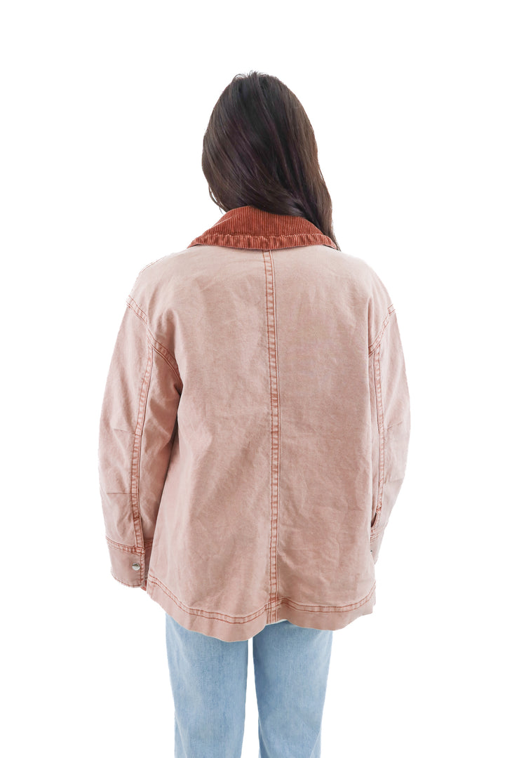old navy brown cargo jacket nwt (XS; retail $70)
