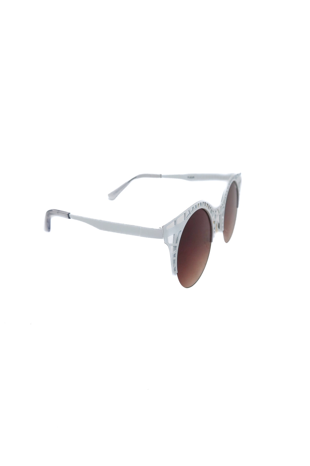 Quay white sunglasses
