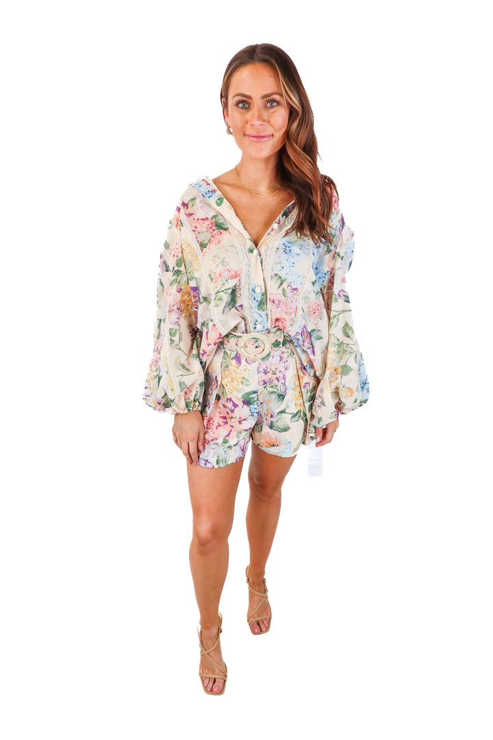 SOLD miss rosier floral/lace set NWT (s; retail $183)